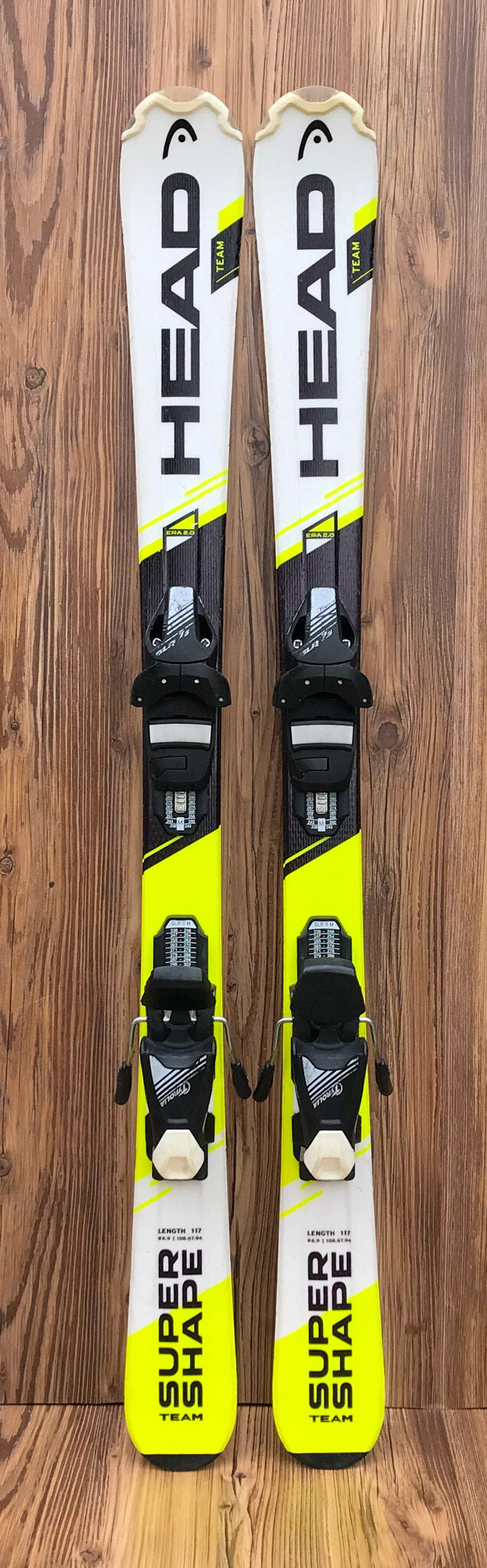 Head Supershape Team 2017, taille 117 cm