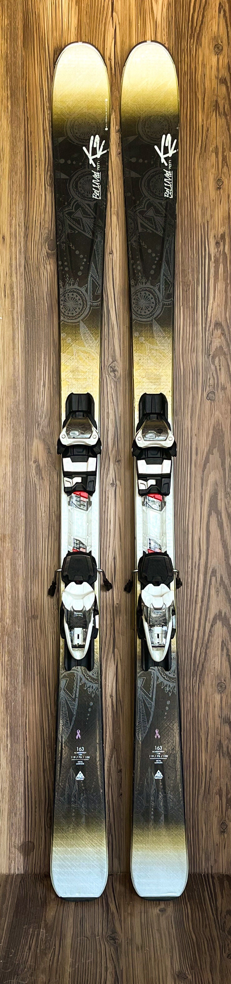 K2 Beluved 78 Ti 2017, taille 163 cm