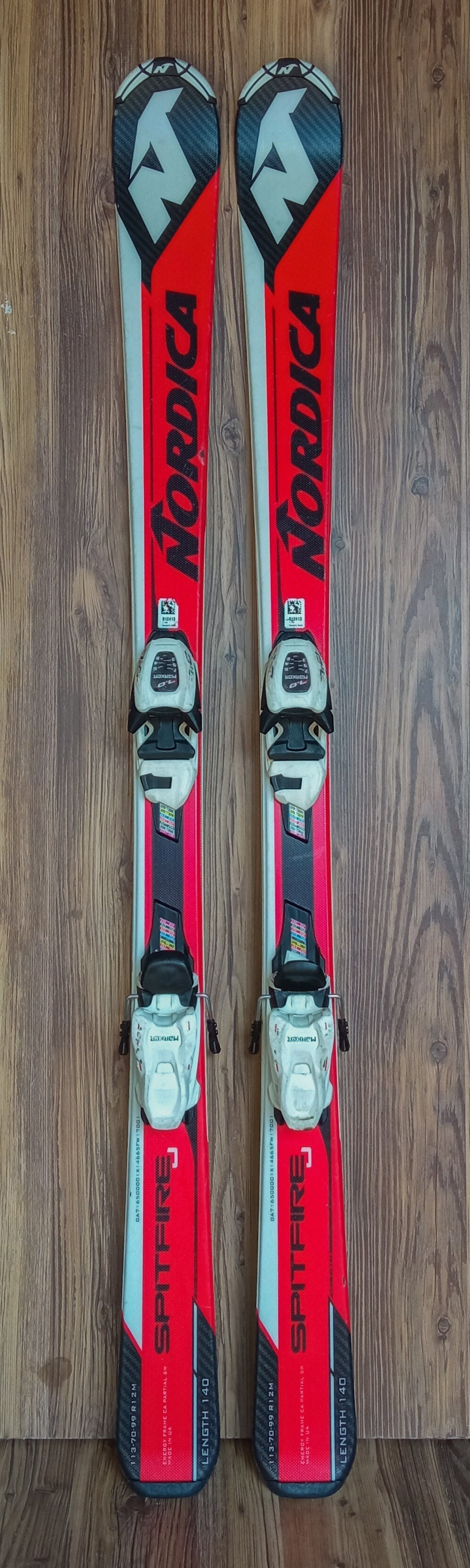 Nordica Spitfire J Fdt 2018, taille 130 cm