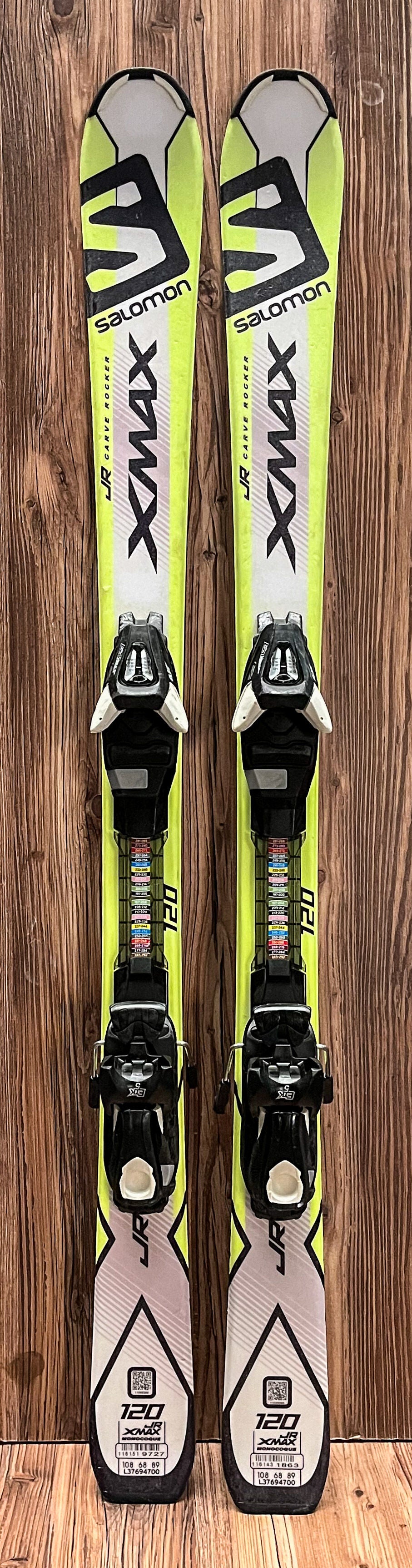 Salomon X-Max Jr 2017, taille 110 cm