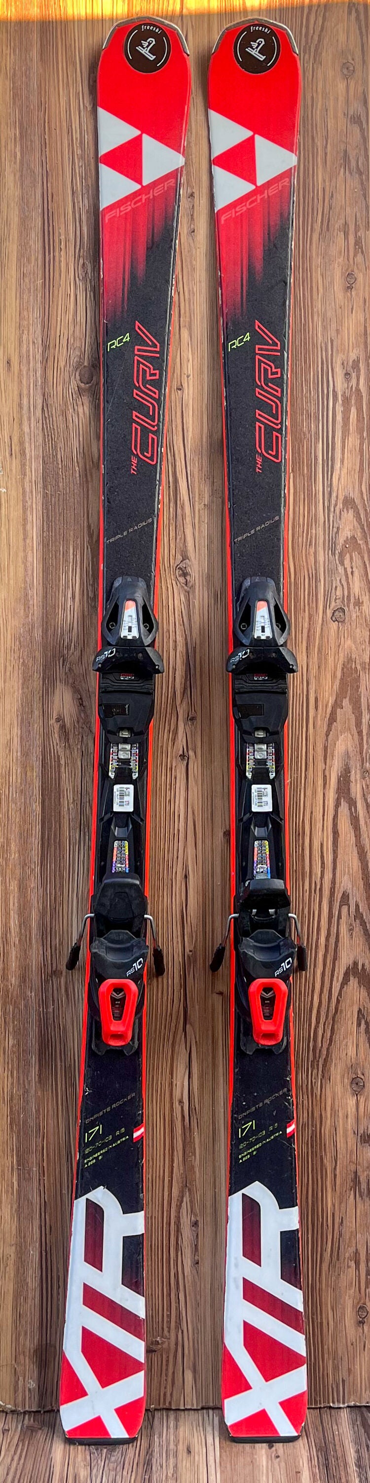 Fischer XTR The Curv RC4 2019, taille 170 cm