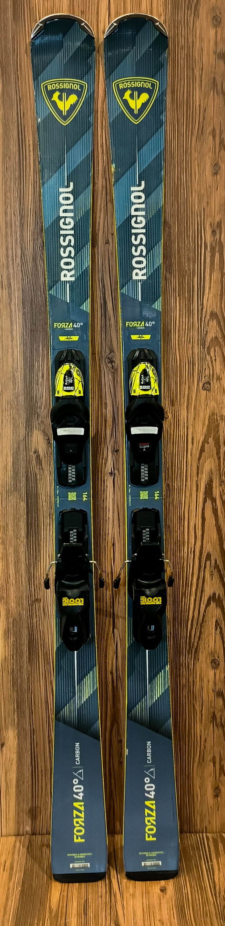 Rossignol Forza 40° CA Xpress Yellow 2026, taille 164 cm