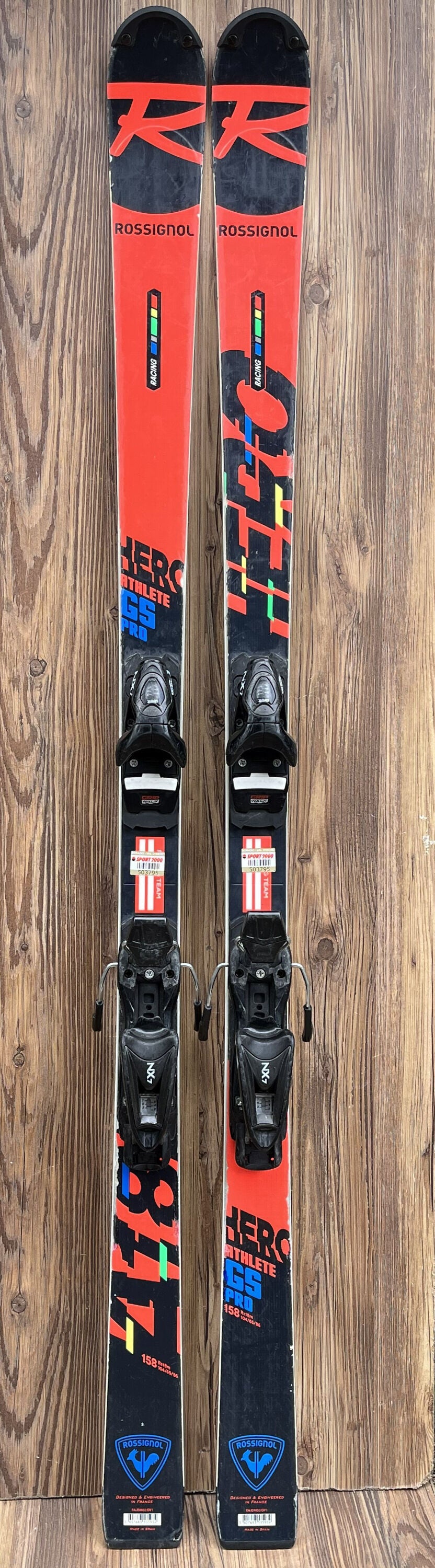 Rossignol Hero Athlete GS Pro Jr 2022, taille 158 cm