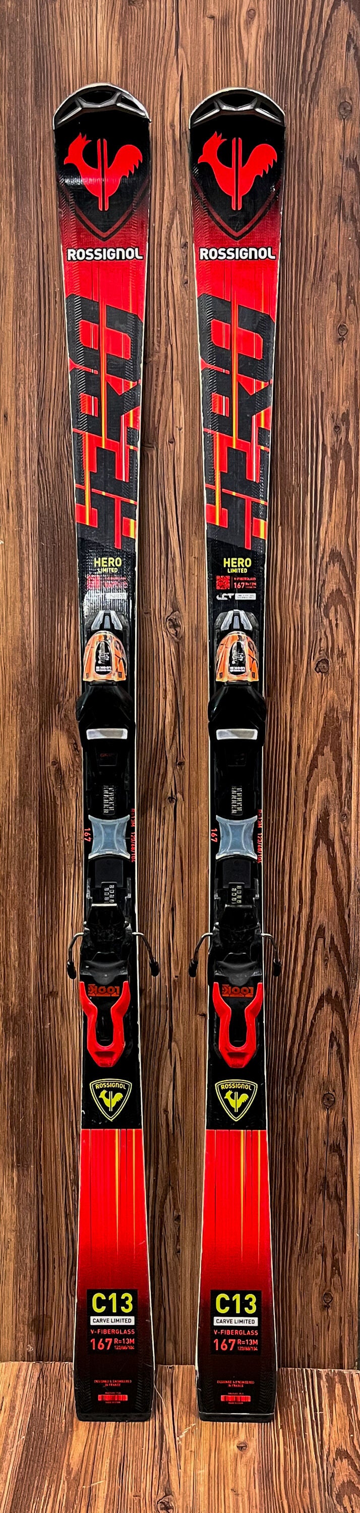 Rossignol Hero Limited 2023, taille 167 cm