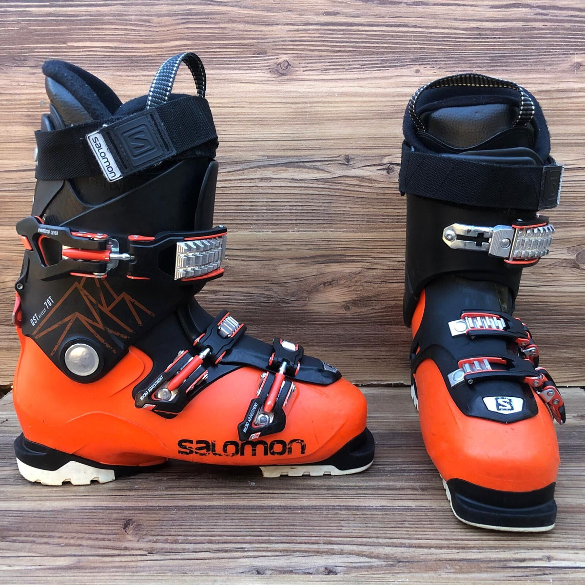 Salomon Qst Access 70 T Orange Black 2022 d'occasion