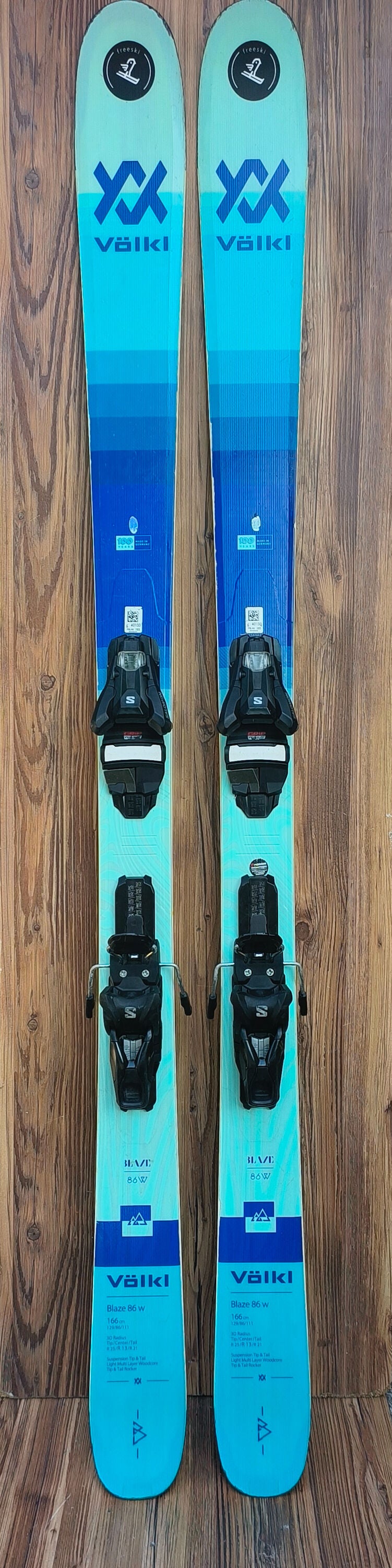Völkl Blaze 86 W 2024, taille 166 cm
